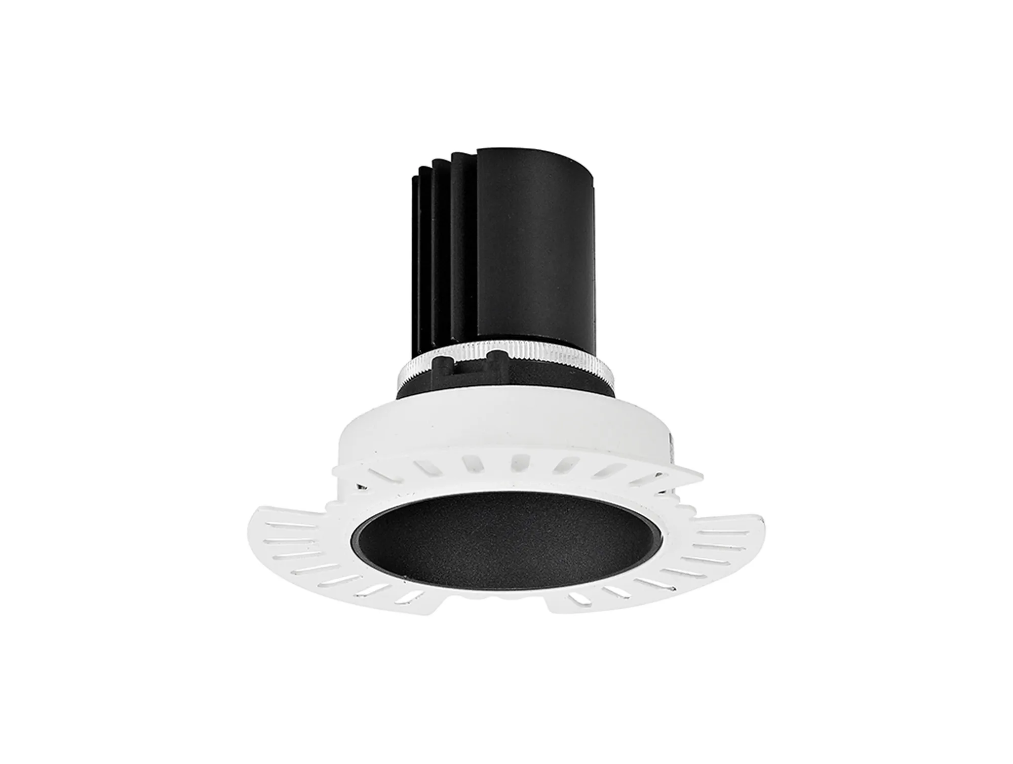 Basy 12 Tridonic Powered 12W 2700K 1200lm 36° CRI>90 LED Engine Black Fixed Recessed Spotlight, IP20 DM201834  Dlux Basy 12